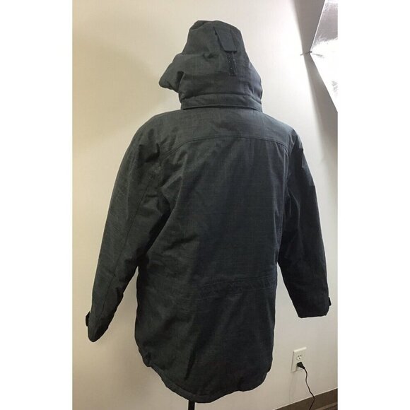 Womans XL long LL Bean Blue DownTek Jacket - Picture 3 of 5